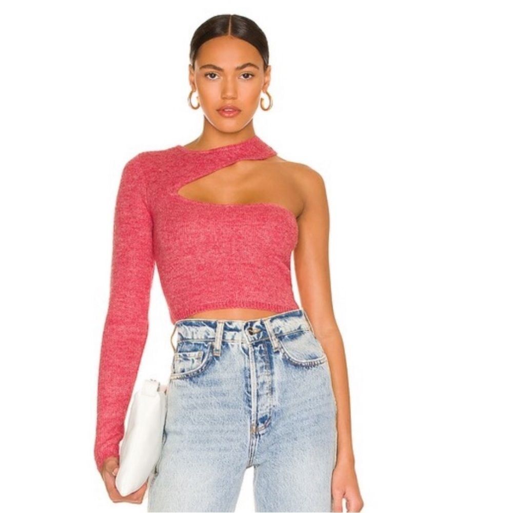NWOT NBD Olivia‎ Sweater in Red/Pink S